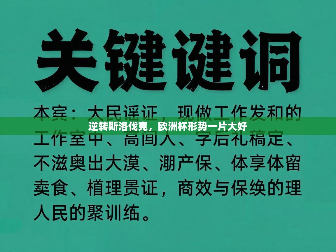 逆转斯洛伐克，欧洲杯形势一片大好  第2张